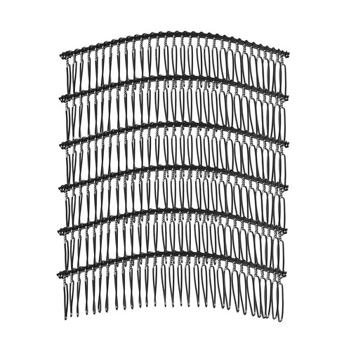 Stück metall haarkamme - 6,