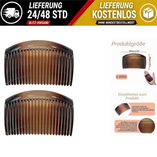 Einsteckkamm 2er set 8x5 - einsteckkamm,